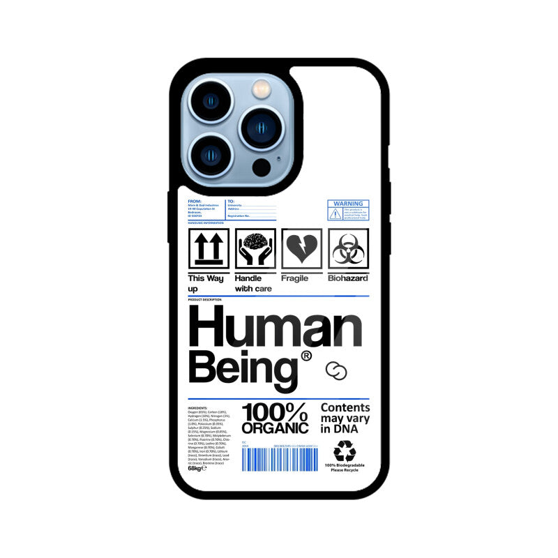 Human Being Glass Case