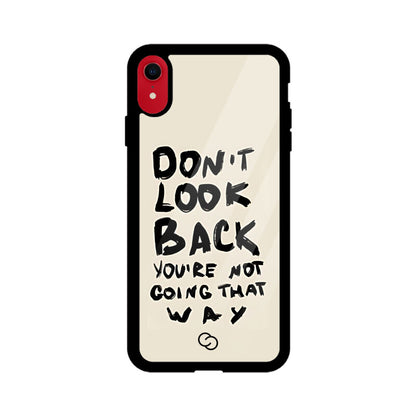 Don't Look Back Glass Case