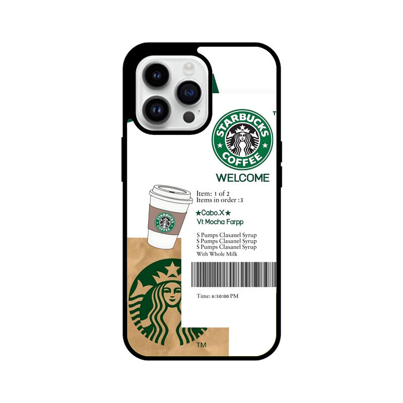 Starbucks Glass Case