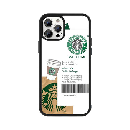 Starbucks Glass Case