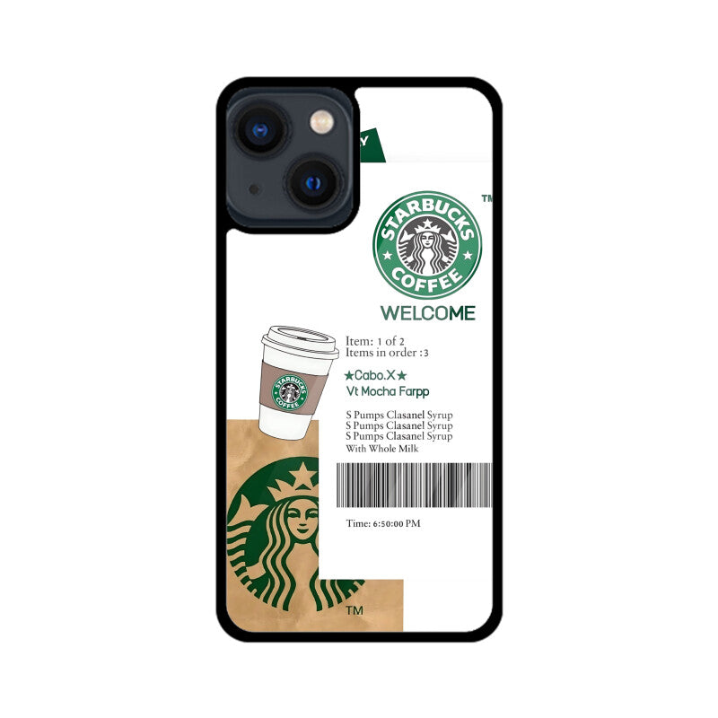 Starbucks Glass Case