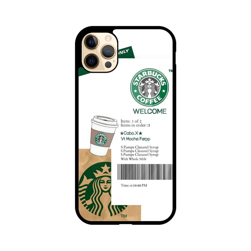 Starbucks Glass Case