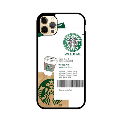 Starbucks Glass Case