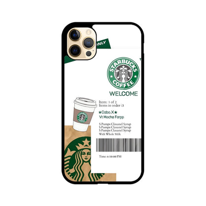 Starbucks Glass Case