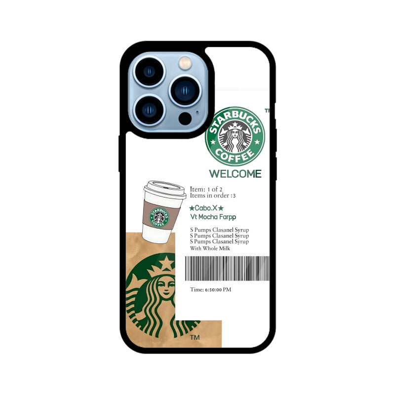 Starbucks Glass Case