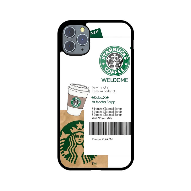 Starbucks Glass Case