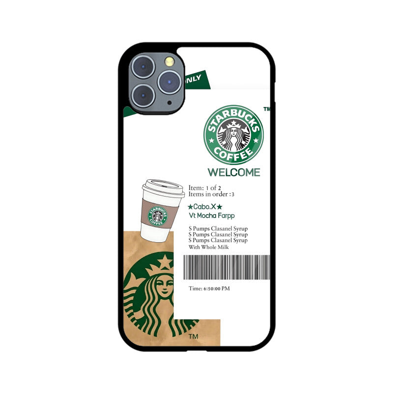 Starbucks Glass Case