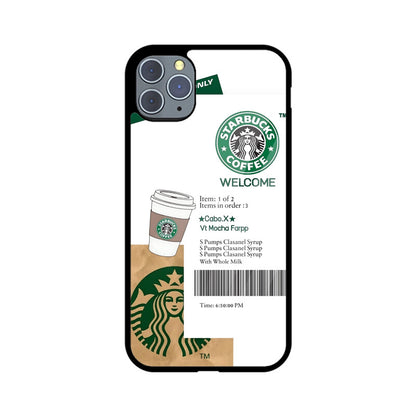 Starbucks Glass Case