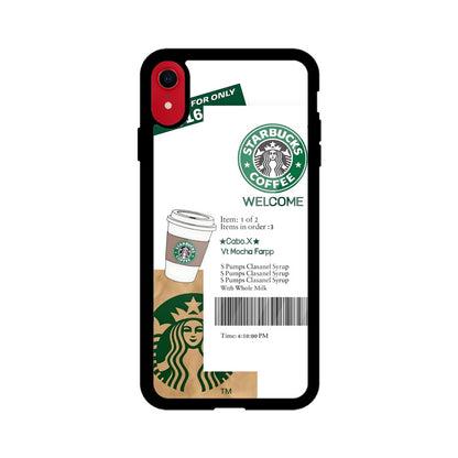 Starbucks Glass Case