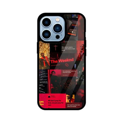 The Weeknd Starboy Dreams Glass Case