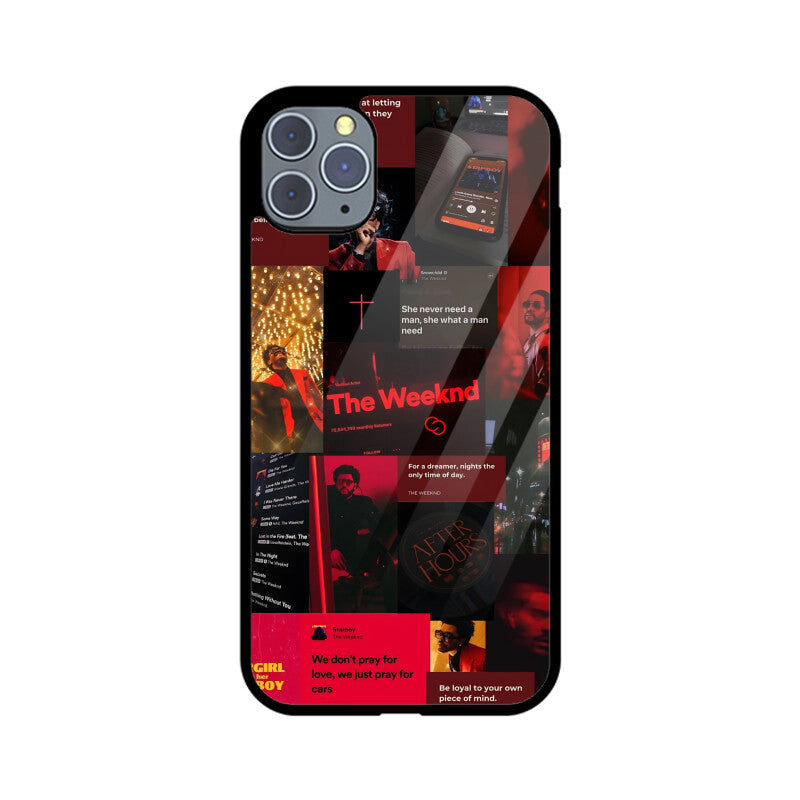 The Weeknd Starboy Dreams Glass Case