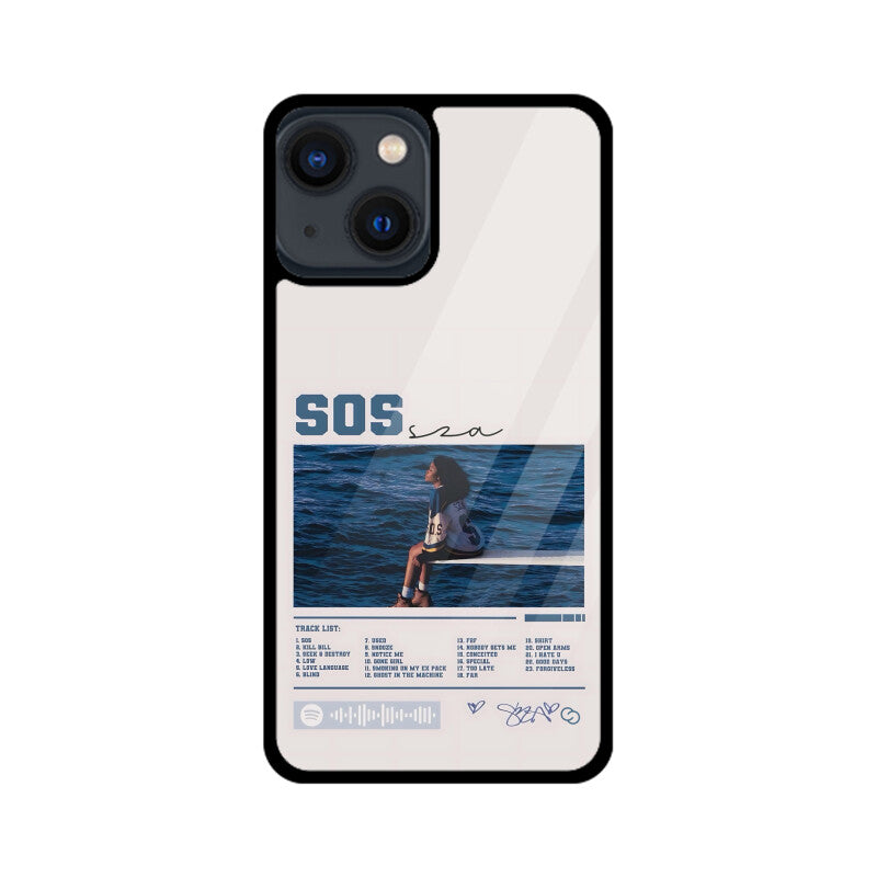 SZA SOS Album Glass Case