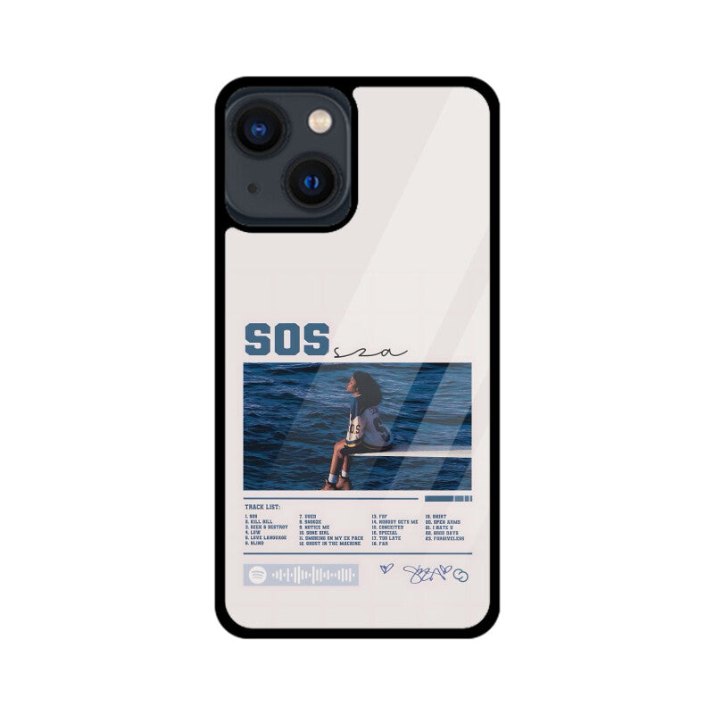 SZA SOS Album Glass Case