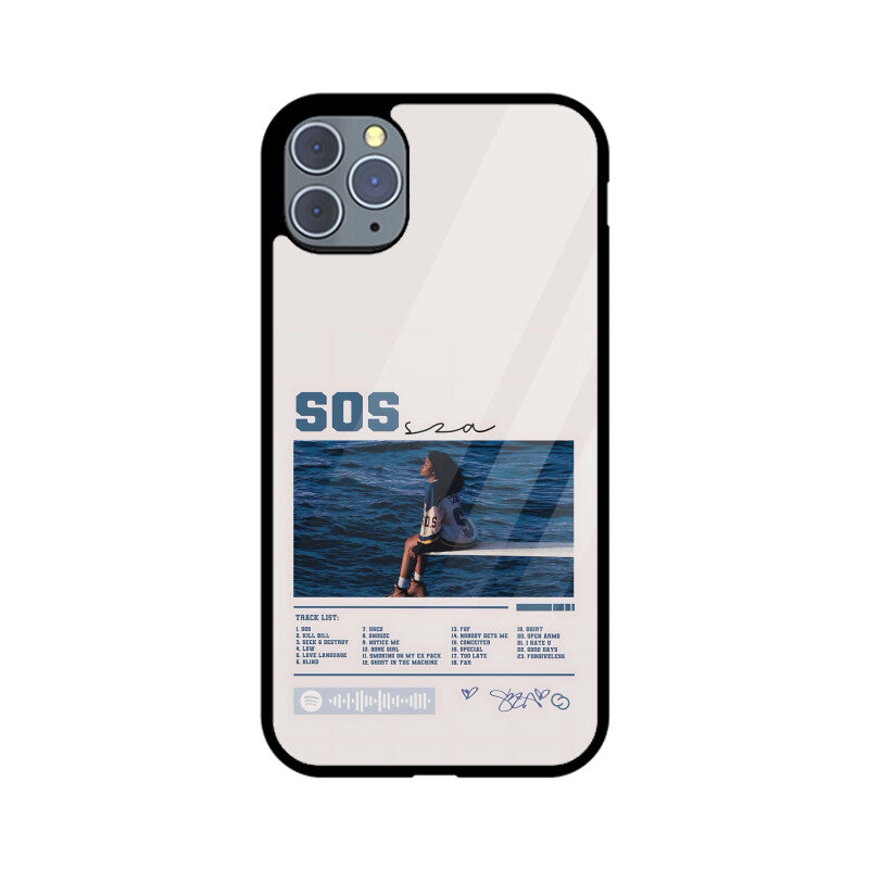 SZA SOS Album Glass Case