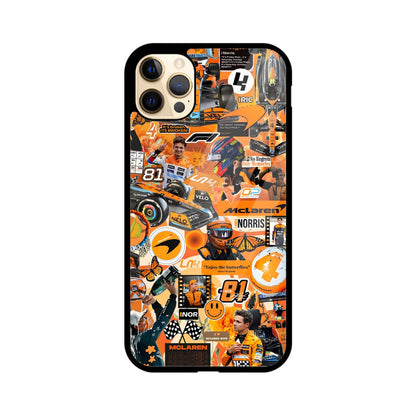 McLaren Formula 1 Collage Glass Case