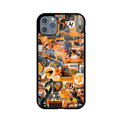 McLaren Formula 1 Collage Glass Case