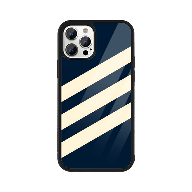 Minimalist Stripe Glass Case