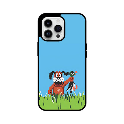 Retro Duck Hunt Glass Case