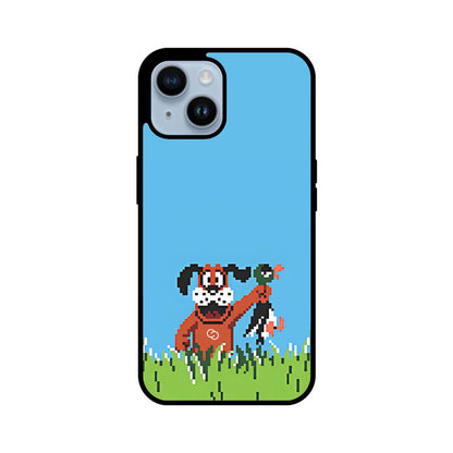 Retro Duck Hunt Glass Case