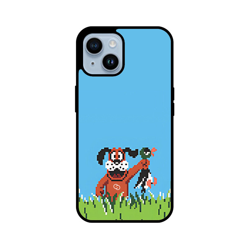 Retro Duck Hunt Glass Case