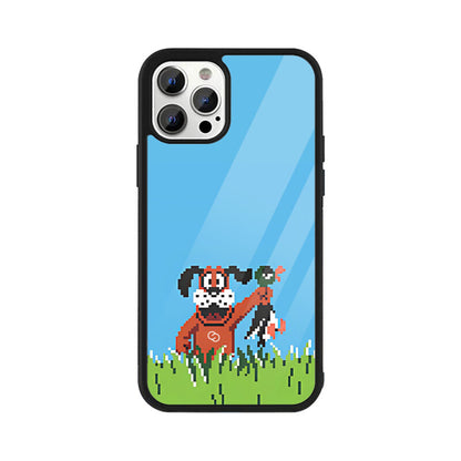 Retro Duck Hunt Glass Case