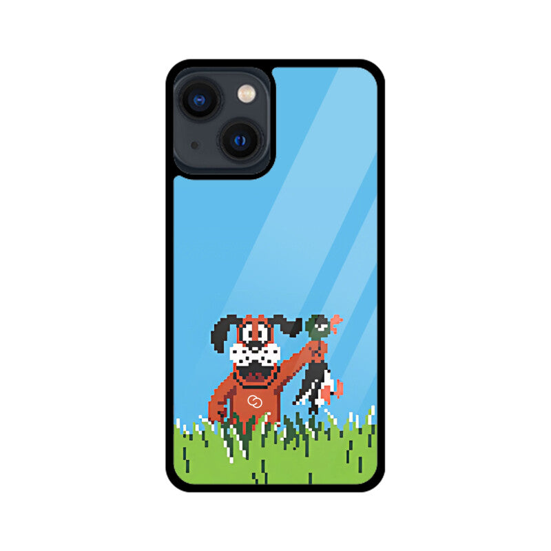 Retro Duck Hunt Glass Case