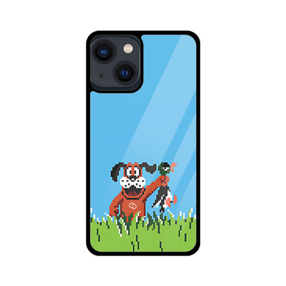 Retro Duck Hunt Glass Case