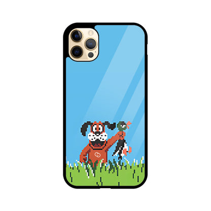 Retro Duck Hunt Glass Case