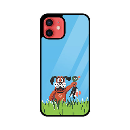 Retro Duck Hunt Glass Case