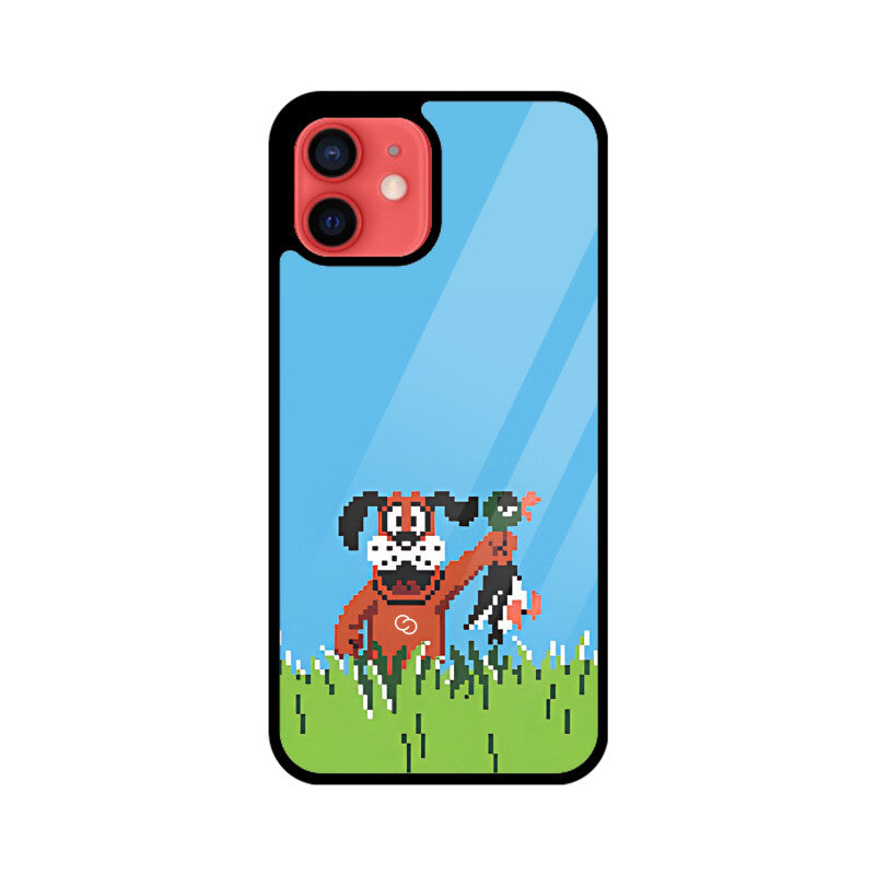 Retro Duck Hunt Glass Case