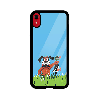 Retro Duck Hunt Glass Case