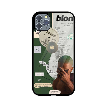 Frank Ocean Vinyl Collage Glass Case