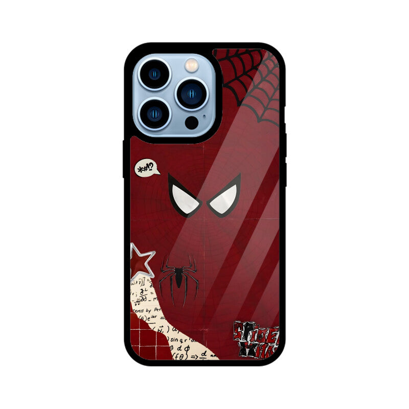 Spider-Man Graffiti Glass Case