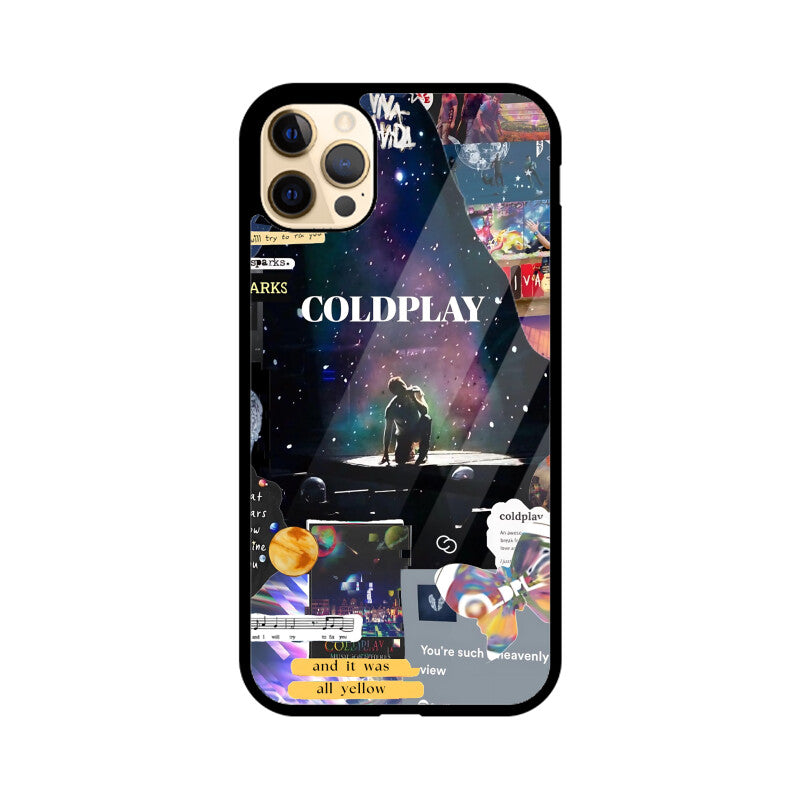 Coldplay Tribute Glass Case