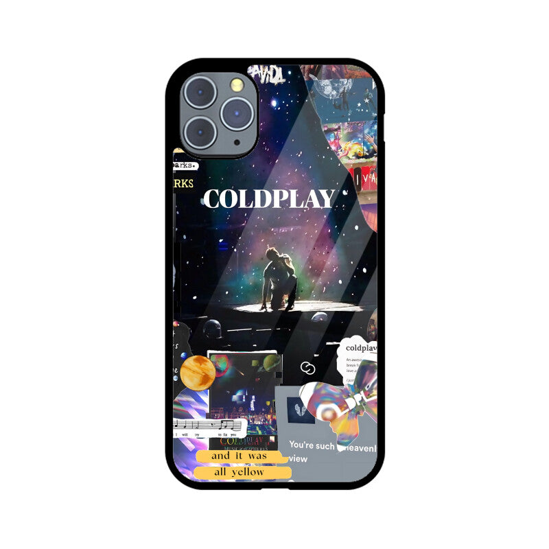 Coldplay Tribute Glass Case