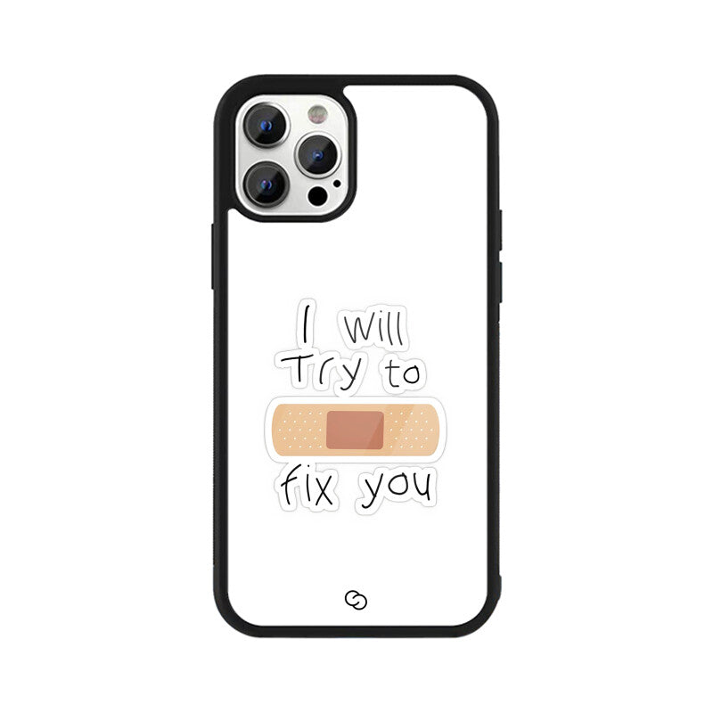 Coldplay Fix You Glass Case