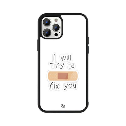 Coldplay Fix You Glass Case