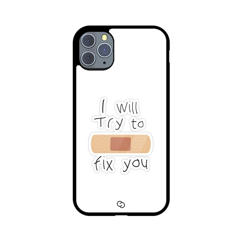 Coldplay Fix You Glass Case