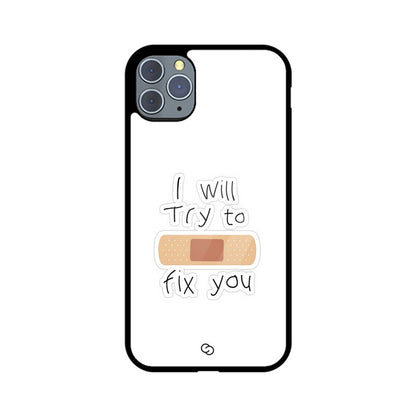 Coldplay Fix You Glass Case