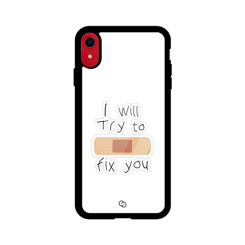 Coldplay Fix You Glass Case