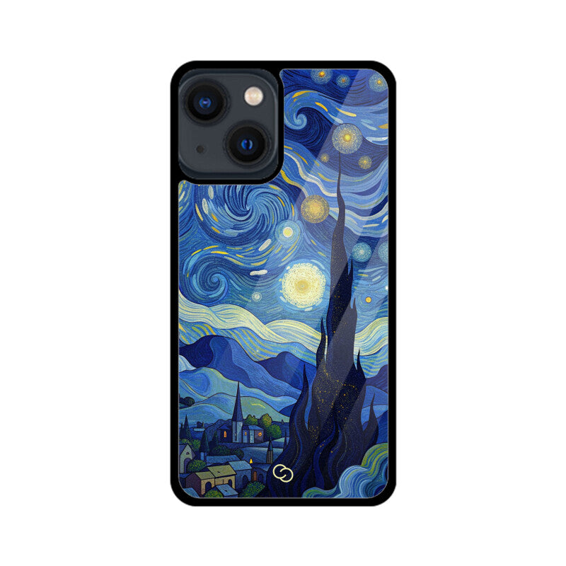 Starry Night Glass Case