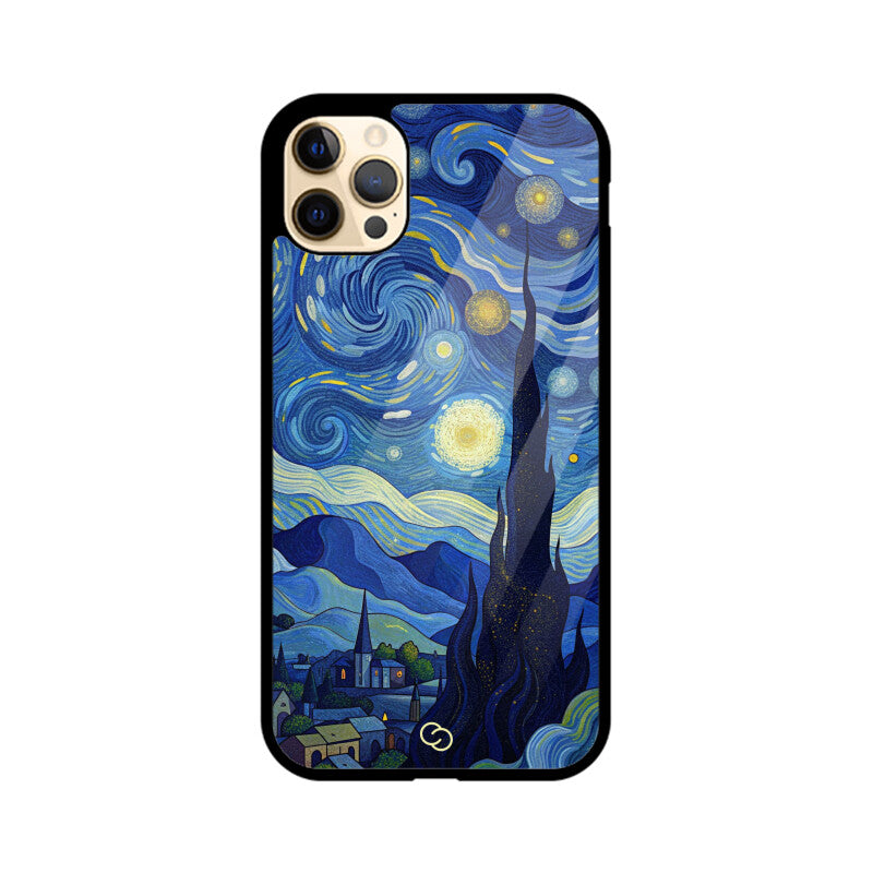 Starry Night Glass Case