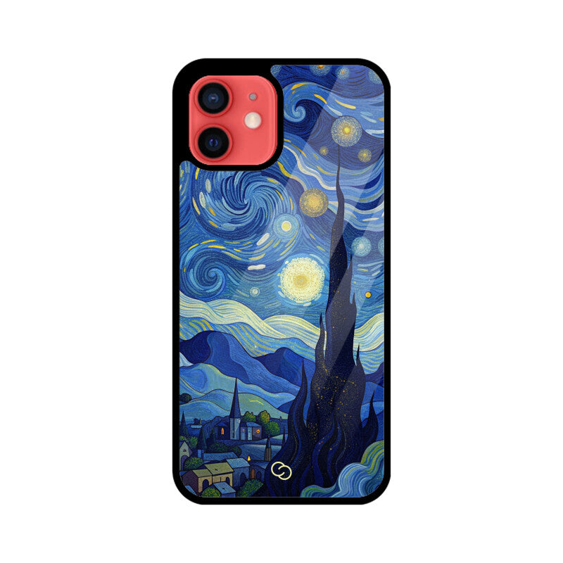 Starry Night Glass Case