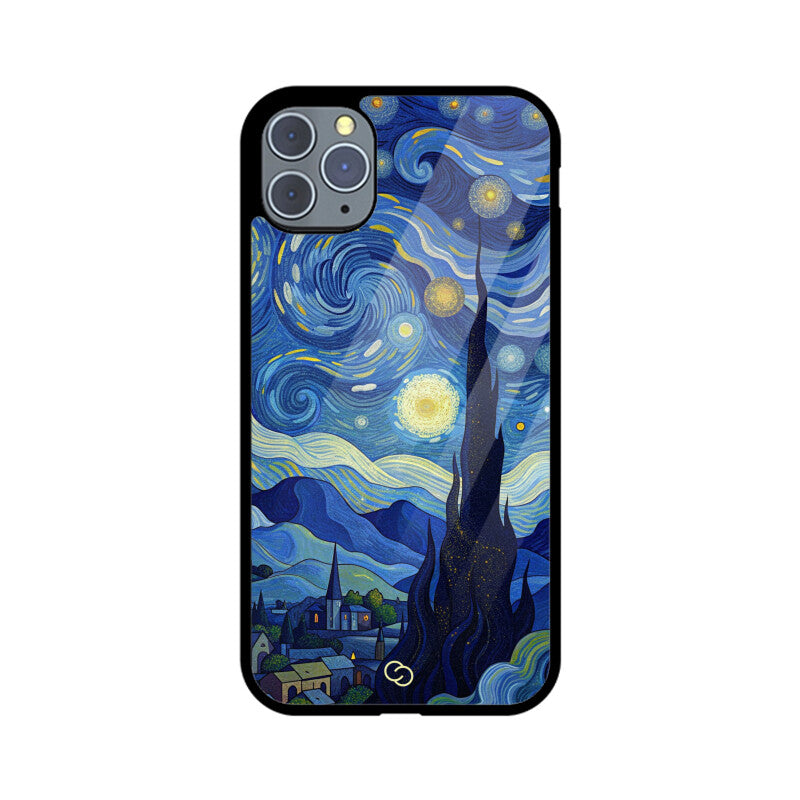 Starry Night Glass Case