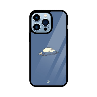 Snorlax Snooze Glass Case