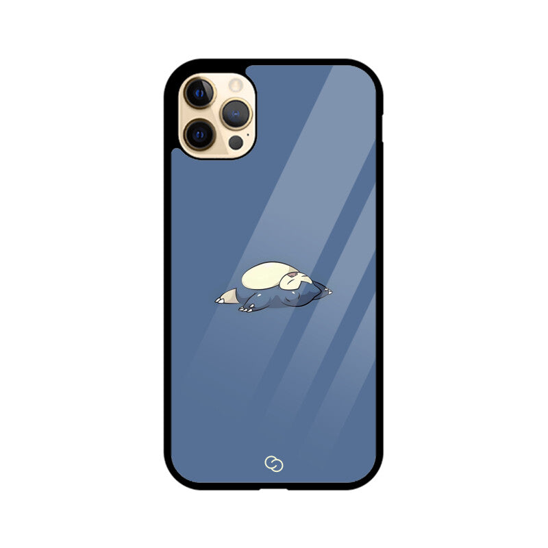 Snorlax Snooze Glass Case