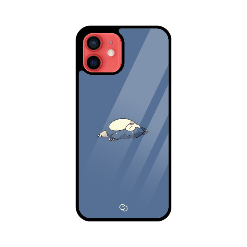 Snorlax Snooze Glass Case