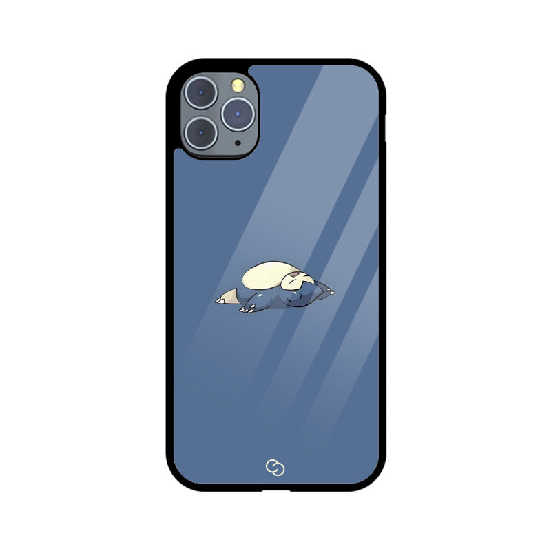 Snorlax Snooze Glass Case