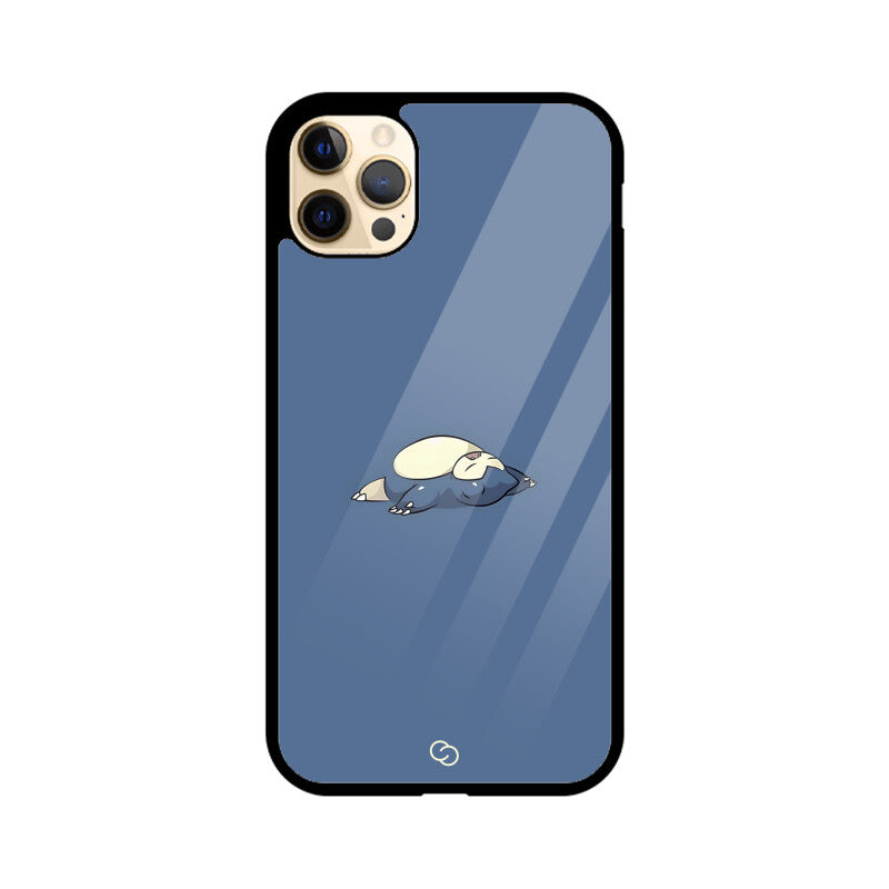 Snorlax Snooze Glass Case