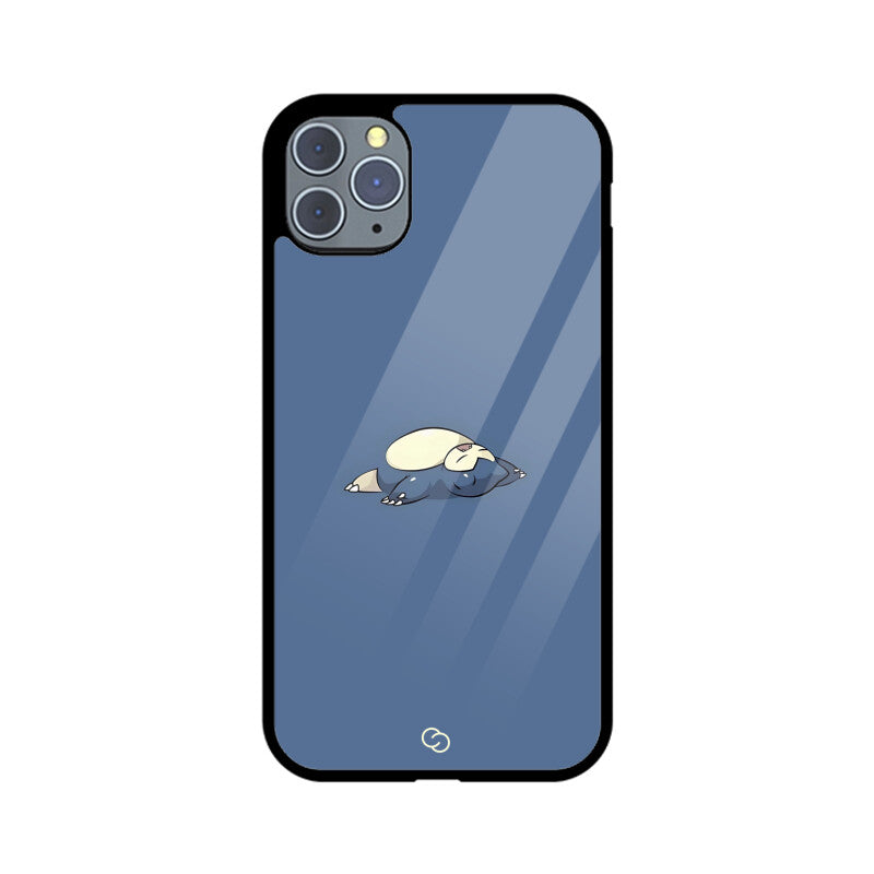 Snorlax Snooze Glass Case